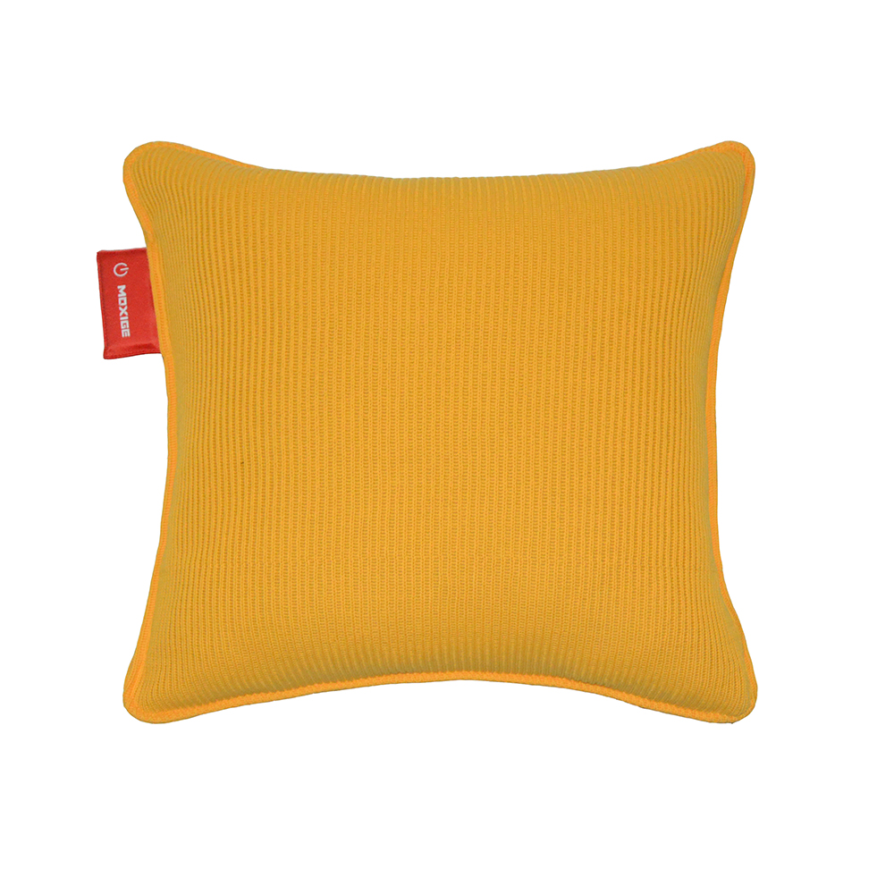 Square heated hug pillow with various fabrics available