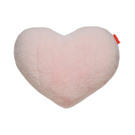 Heart shaped heated pillow – pink