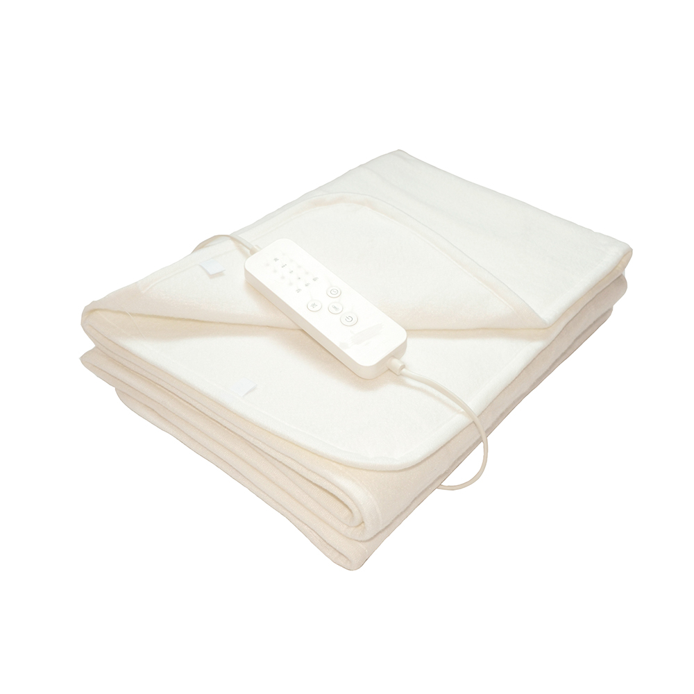 Needle punched cotton electric blanket