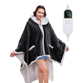 Flannel Wearable Electric Blanket