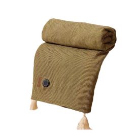 Tassel-decorated heating pad