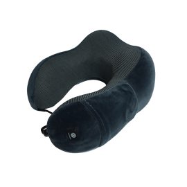 Heated Travel Neck Pillow – Black