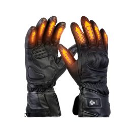 Cycling Heating Gloves –  black