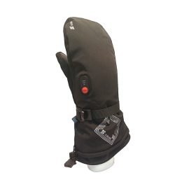 Heated ski gloves – black