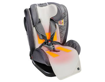 Baby's heated seat cushion